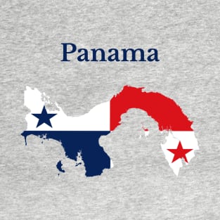 Panama Map Flag T-Shirt